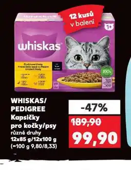 Kaufland Pedigree kapsičky pro psy nabídka