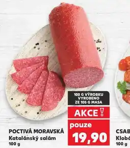 Kaufland Katalánský salám nabídka