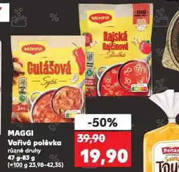 Kaufland Maggi vařiná polévka nabídka