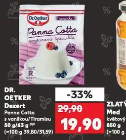 Kaufland Dr. oeteker dezert nabídka
