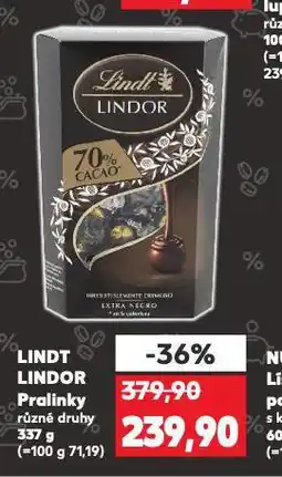 Kaufland Lind lindor pralinky nabídka