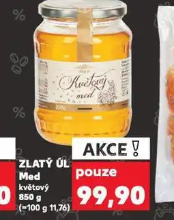 Kaufland Zlatý důl med nabídka
