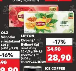 Kaufland Lipton čaj nabídka