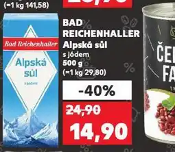 Kaufland Alpská sůl nabídka