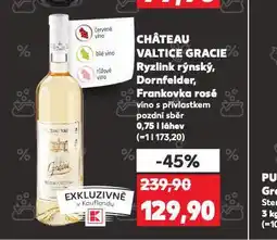 Kaufland Chateau valtice frankovka rosé nabídka