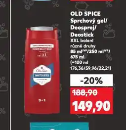 Kaufland Old spice deostick / deospray nabídka