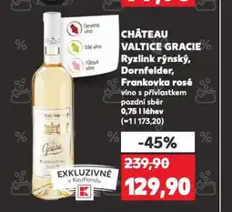 Kaufland Chateau valtice dornfelder nabídka