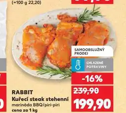 Kaufland Kuřecí steak stehenní nabídka