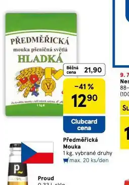 Tesco Předměřická mouka nabídka