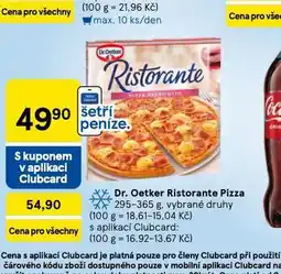 Tesco Dr. oetker pizza ristorante nabídka