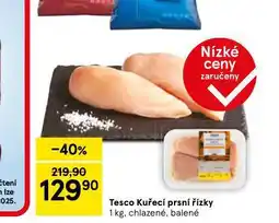 Tesco Kuřecí prsní řízky nabídka