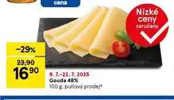 Tesco Gouda 48% nabídka