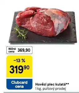 Tesco Hovězí plec kulatá nabídka