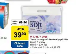 Tesco Toaletní papír nabídka