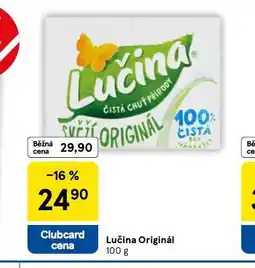 Tesco Lučina originál nabídka