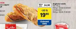 Tesco Anglický rohlík nabídka