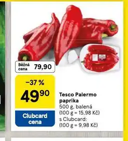 Tesco Palermo paprika nabídka