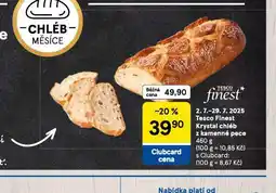 Tesco Chléb z kamenné pece nabídka