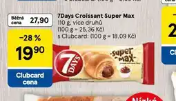 Tesco 7days croissant super max nabídka