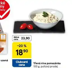 Tesco Třená niva pomazánka nabídka