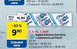 Tesco Algida eskymo zmrzlina s kokosovou příchutí nabídka