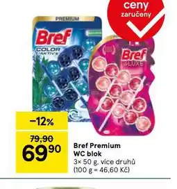 Tesco Bref premium wc blok nabídka