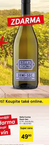 Tesco Bella cucina demi-sec nabídka
