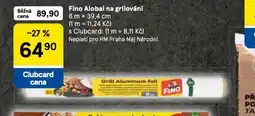 Tesco Fino alobal na grilování nabídka