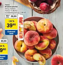 Tesco Broskve ploché nabídka