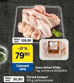 Tesco Kuřecí křídla nabídka