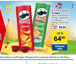 Tesco Pringles nabídka