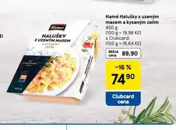 Tesco Hamé halušky s uzeným masem a kysaným zelím nabídka