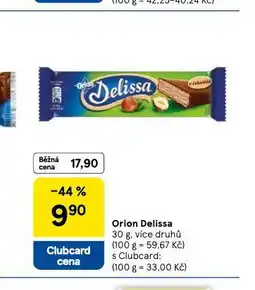 Tesco Orion delissa nabídka