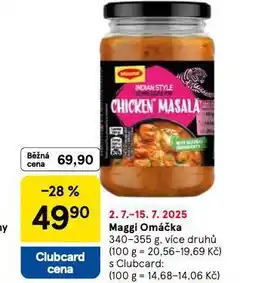 Tesco Maggi omáčka nabídka