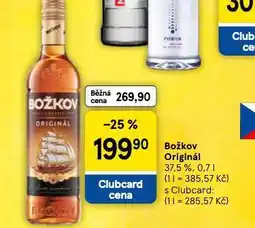 Tesco Božkov originál nabídka