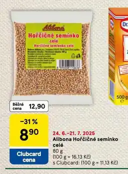 Tesco Alibona hořčičné semínko nabídka