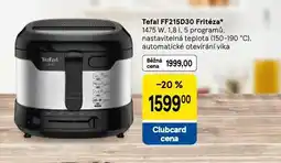 Tesco Tefal fritéza nabídka