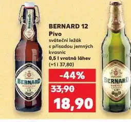 Kaufland Pivo bernard 12 nabídka