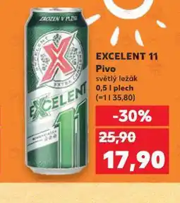Kaufland Pivo excelent 11 nabídka