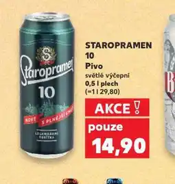 Kaufland Pivo staropramen 10 nabídka