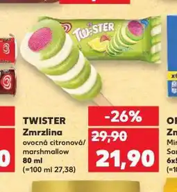 Kaufland Twister zmrlina nabídka