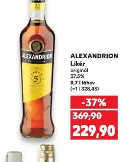 Kaufland Alexandrion likér nabídka