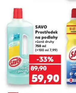 Kaufland Savo prosteřdek na podlahy nabídka