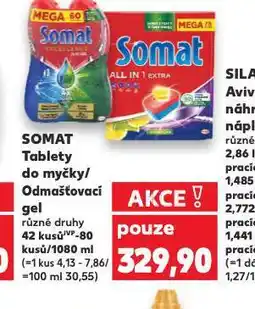 Kaufland Somat odmaš´tovací gel nabídka