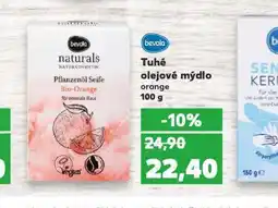 Kaufland Bevola tuhé olejové mýdlo nabídka