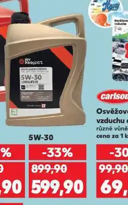 Kaufland Motorový olej 5w-30 nabídka