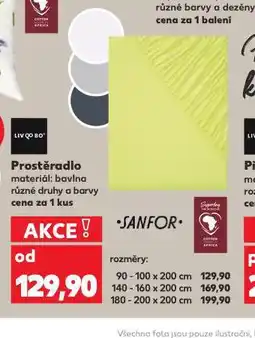 Kaufland Napínací prostěradlo 180-200 x 200 cm nabídka
