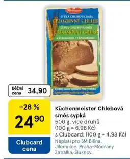 Tesco Küchenmeister Chlebová směs sypká nabídka