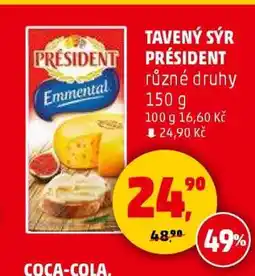 Penny Market TAVENÝ SÝR PRÉSIDENT nabídka