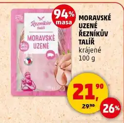 Penny Market MORAVSKÉ UZENÉ ŘEZNÍKŮV TALÍŘ nabídka